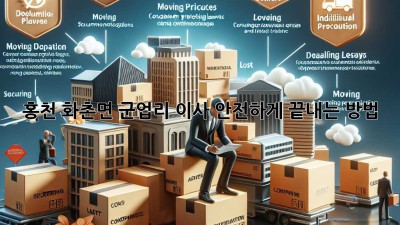 홍천 화촌면 군업리 이사, 안전하게 끝내는 방법!